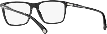 Brooks Brothers Mens BB2037 Square Prescription Eyewear Frames, Black/Demo Lens, 57 mm