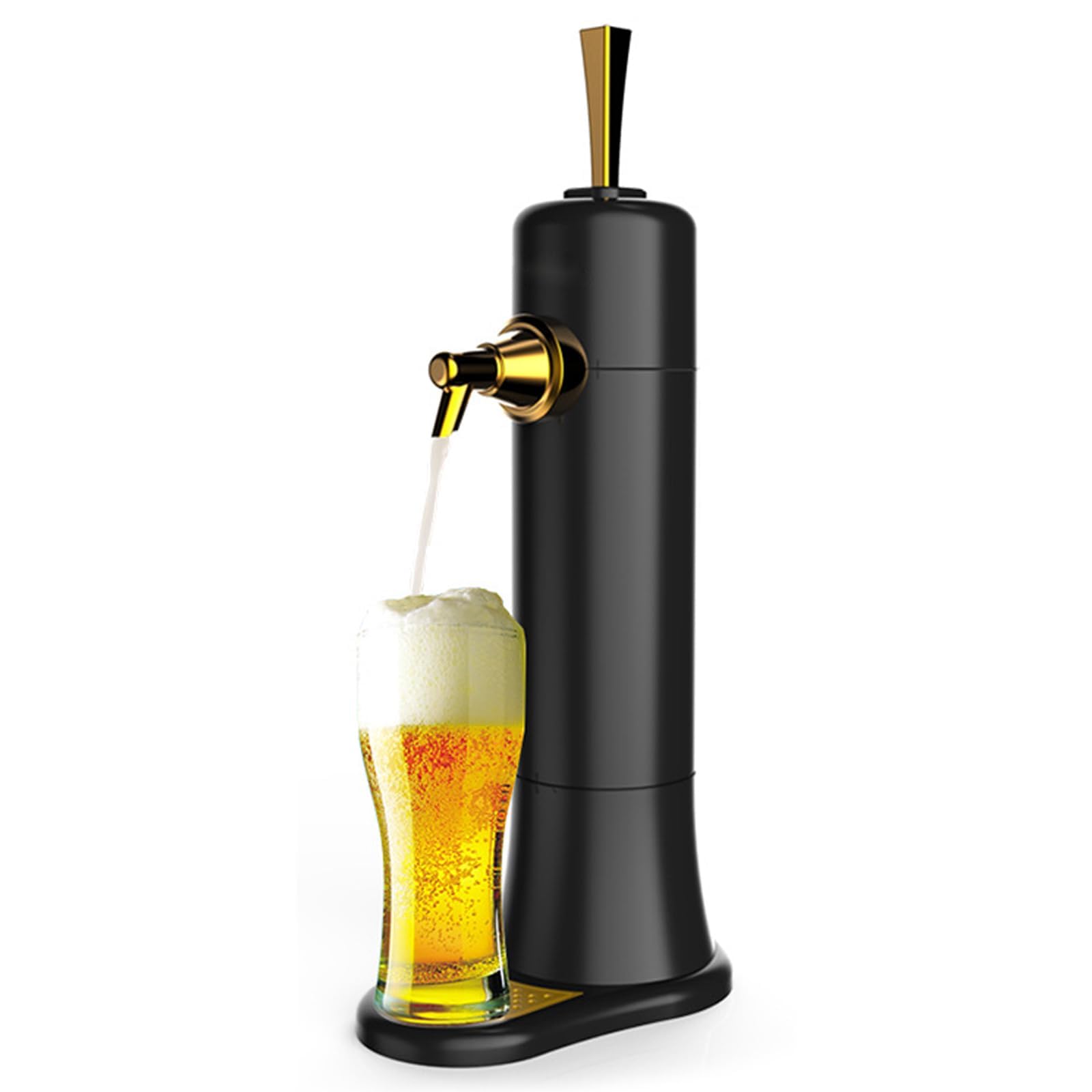Distributeur de mousse de bière à ultrasons, générateur de mousse pour bière fraîche à partir de canettes et de bouteilles, profitez d'un tirage parfait à tout moment, n'importe où, à la maison