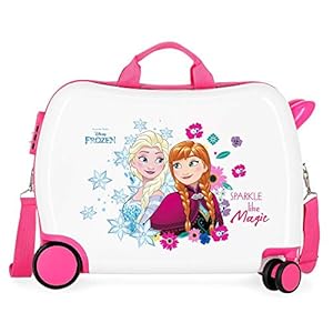 Disney Frozen La Reine des Neiges Sparkle Like Magic Valise Enfant Multicolore 50x38x20 cms Rigide ABS Serrure à combinaison 34L 2,3Kgs 4 roues Bagage à main