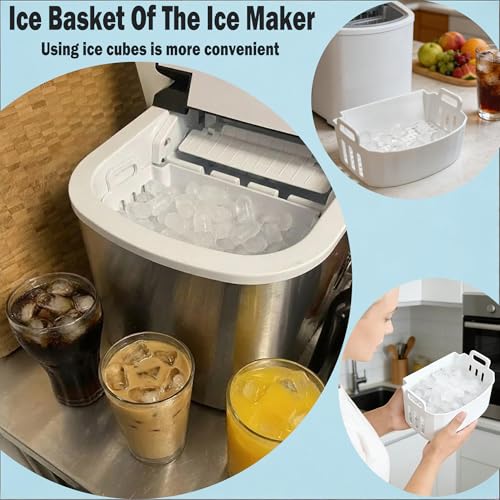 Replacement Ice Maker Basket For Magic Chef, Ice Tray For Magic Chef Ice Maker,Ice Maker Replacement Parts, Durable And Easy To Replace