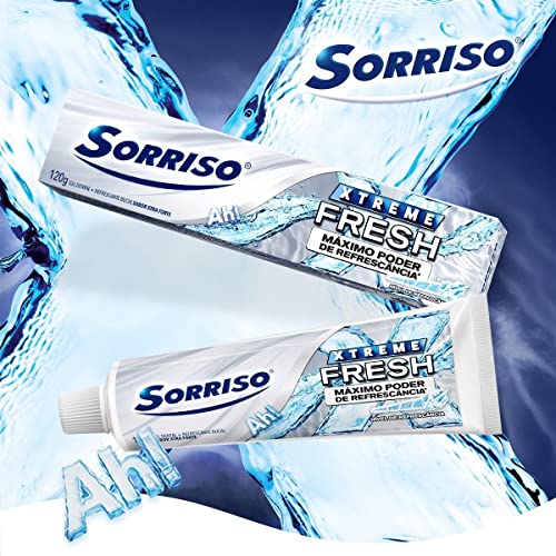 Creme dental Sorriso Xtreme Fresh xtra Forte 120g