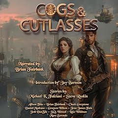 Diseño de la portada del título Cogs and Cutlasses