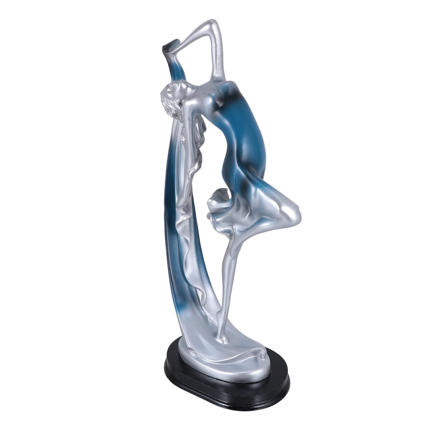 Figurine danseuse élégante en résine artisanale, cadeau raffiné pour anniversaire