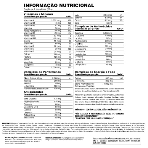Suplemento Animal Pak Powder 600g - Universal Nutrition (600g, Strawberry Watermelon)
