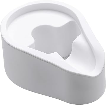 Normcore Portafilter Holder, Portafilter Tamping Station, 304 Stainless Steel With Silicon Espresso Holder Tamper Stand Fits 58mm Espresso Machines Portafilters, White