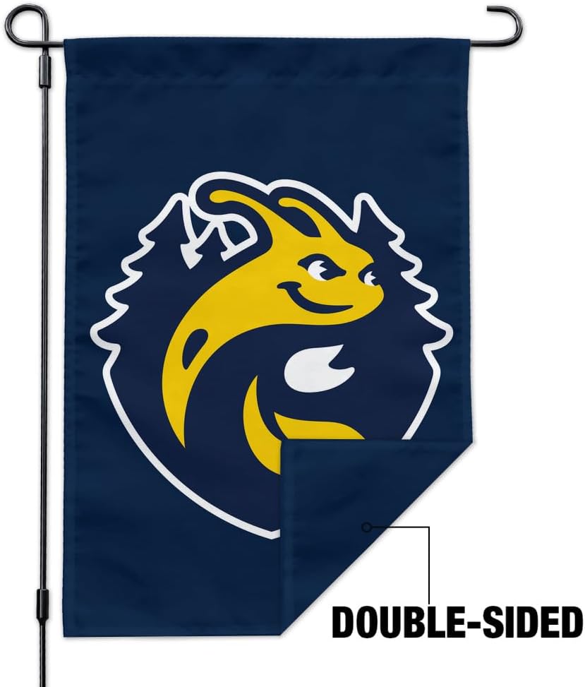 University of California-Santa Cruz Primary Logo Garden Yard Flag with Pole Stand Holder