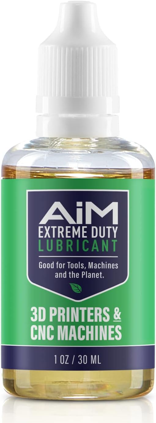 PlanetSafe Lubricants AIM 3D Printer and CNC Machine | Protects 3D Printers and CNC Machines with scientifically-formulated Non-Toxic Nano Technology | 1oz
