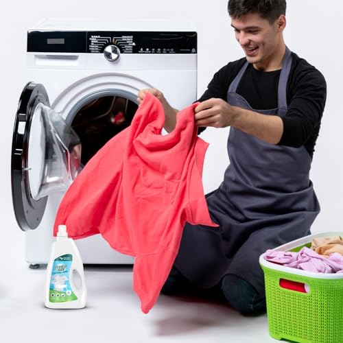 Image of Amazon Brand - Presto! Plant Powered Laundry Liquid | 2 Litres | Eco-Friendly, Skin-Safe & Effective Cleaning | Gentle on Fabrics | Made in India