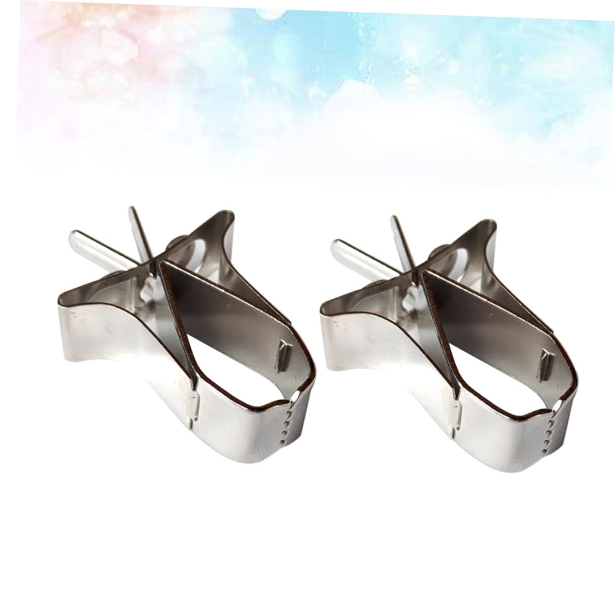 POPETPOP Lot De 3 Mangeoires À Fruits pour Perroquets Mangeoires À Oiseaux pour Cage Matériau en Cuivre Et Boucle Arrière Installation Facile 4 Pièces X 3