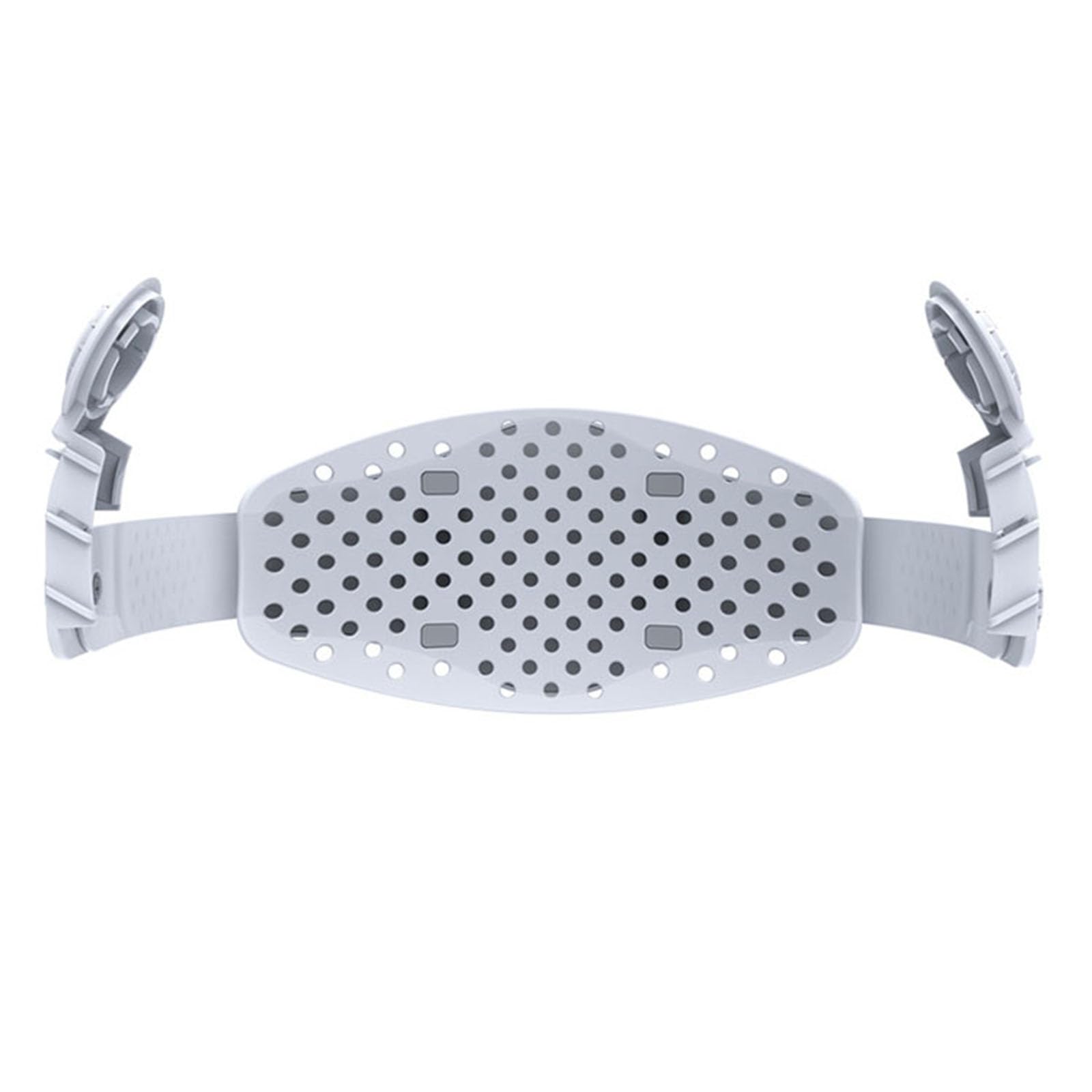 Correa ajustable para la cabeza (blanco) con interfaz facial y almohadilla acolchada para auriculares PSVR 2 VR, equilibrio de la presión de la cabeza y alivia la presión de la frente, accesorios