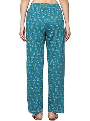 Image of Womens 100% Cotton Loungwear Pyjama Pant-pack of 1