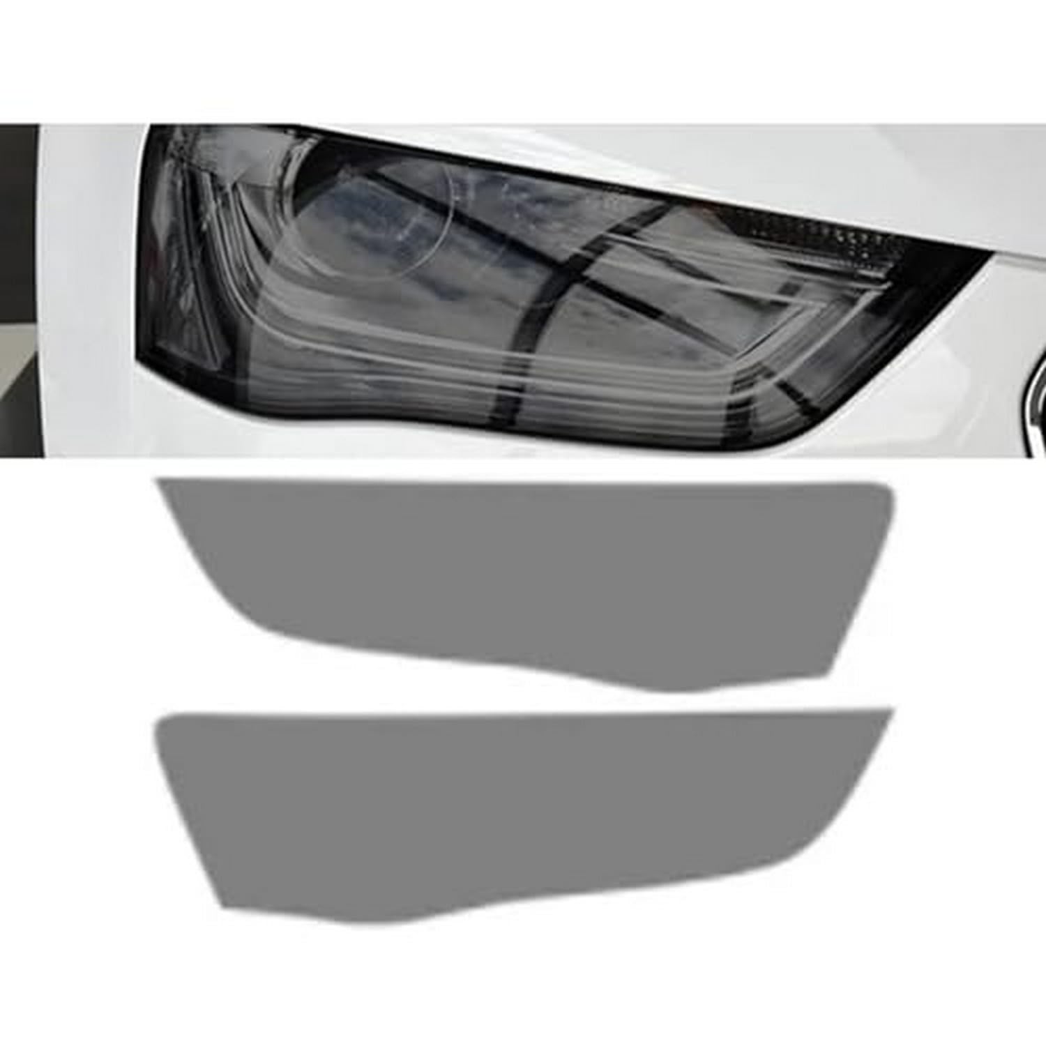 Film teinté phares Audi A4 2013 transparent noir fumé TPU auto