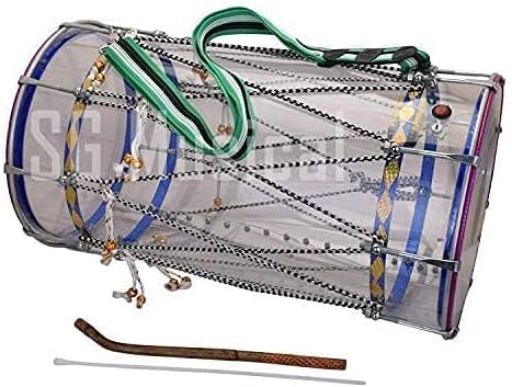 Bhangra Dhol Devyom instrument de musique percussion transparent LED