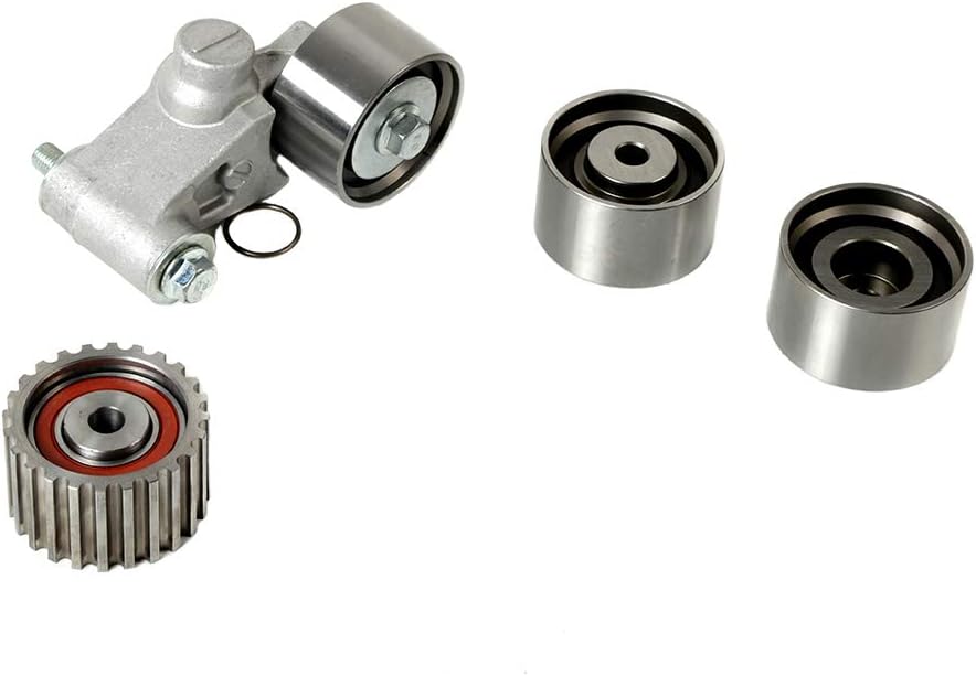 MOCA Timing Belt Kit Water Pump Compatible with 02-05 for Subaru Forester 2.5L 2458CC H4 GAS SOHC Naturally Aspirated (Only Fits Automatic Transmission)