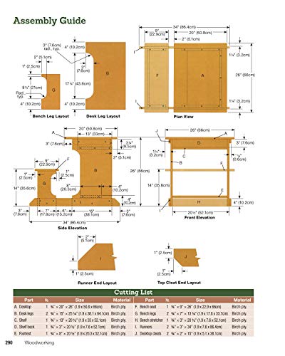 Woodworking: The Complete Step-by-Step Guide to Skills, Techniques, and Projects (Fox Chapel Publishing) Over 1,200 Photos & Illustrations, 41 Complete Plans, Easy-to-Follow Diagrams & Expert Guidance - Image 5