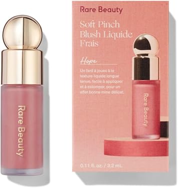 RARE BEAUTY Mini Soft Pinch Liquid Blush Hope Nude Mauve Mini Size XMAS 2023