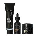 Buttah Skin by Dorion Renaud Complete Melanin-Rich Skin Care Kit | Shea Butter, Vitamin C Serum, Facial Cleanser | Organic & Natural | Black-Owned