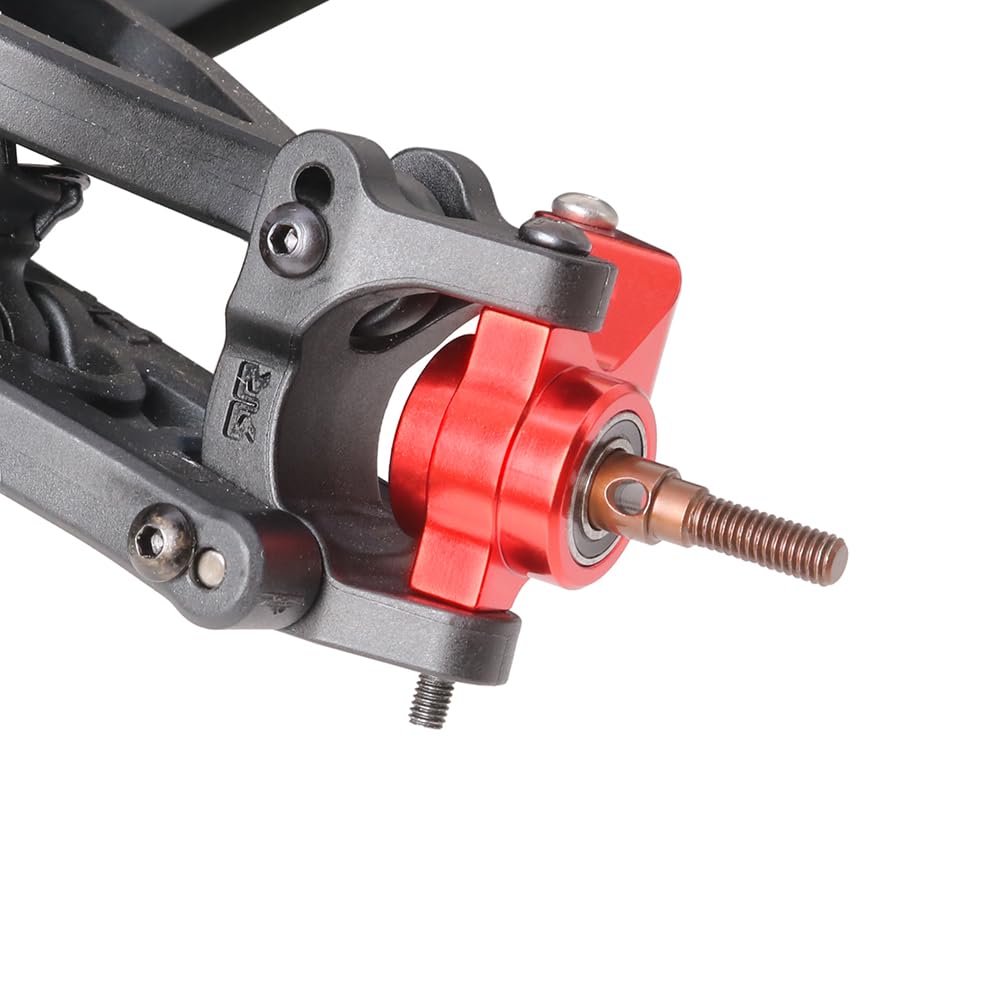 KYX Racing Hard Steel Front Axle Drive Shaft Set Upgrades Parts Accessories for 1/10 RC Car ARRMA Fury Mega