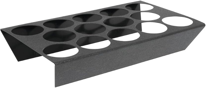 HUBERT Expressly Rectangular Black ABS Insert For Asparagus Container