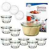 kuchenteller glas kaufen GRATIS REZEPTHEFT Zusätzlich zu dem Weck Glas Set erhältst Du kostenlos das Diamant-Zucker Gelierzauber Rezeptheft mit den besten Rezepten für leckere Nachtische Kompotts und beliebte Marmeladen