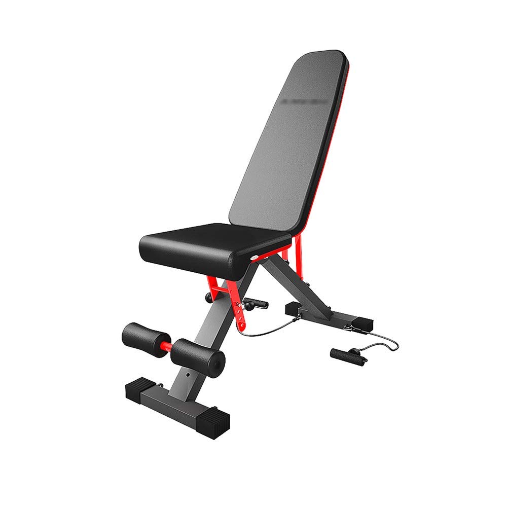 SaryEdge Weight Bench Weight Bench, Multifunctional Dumbbell Bench Abdominal Muscle Plate Supine Board Sit-ups Fitness Equipment Flying Bird Stool Workout Bench,