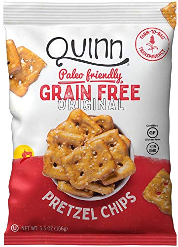 Quinn Chips Pretzel Grain Free Paleo Gluten Free, 5.5 Ounce