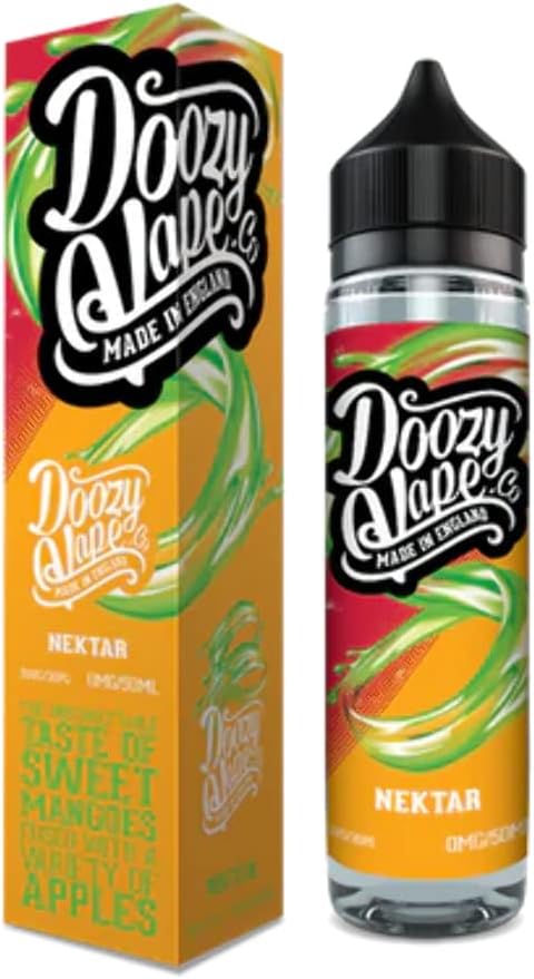 Doozy Vape Nectar 50ML 0MG Shortfill E Cig Juice | 70/30 UK Manufactured high Quality Vape Juice