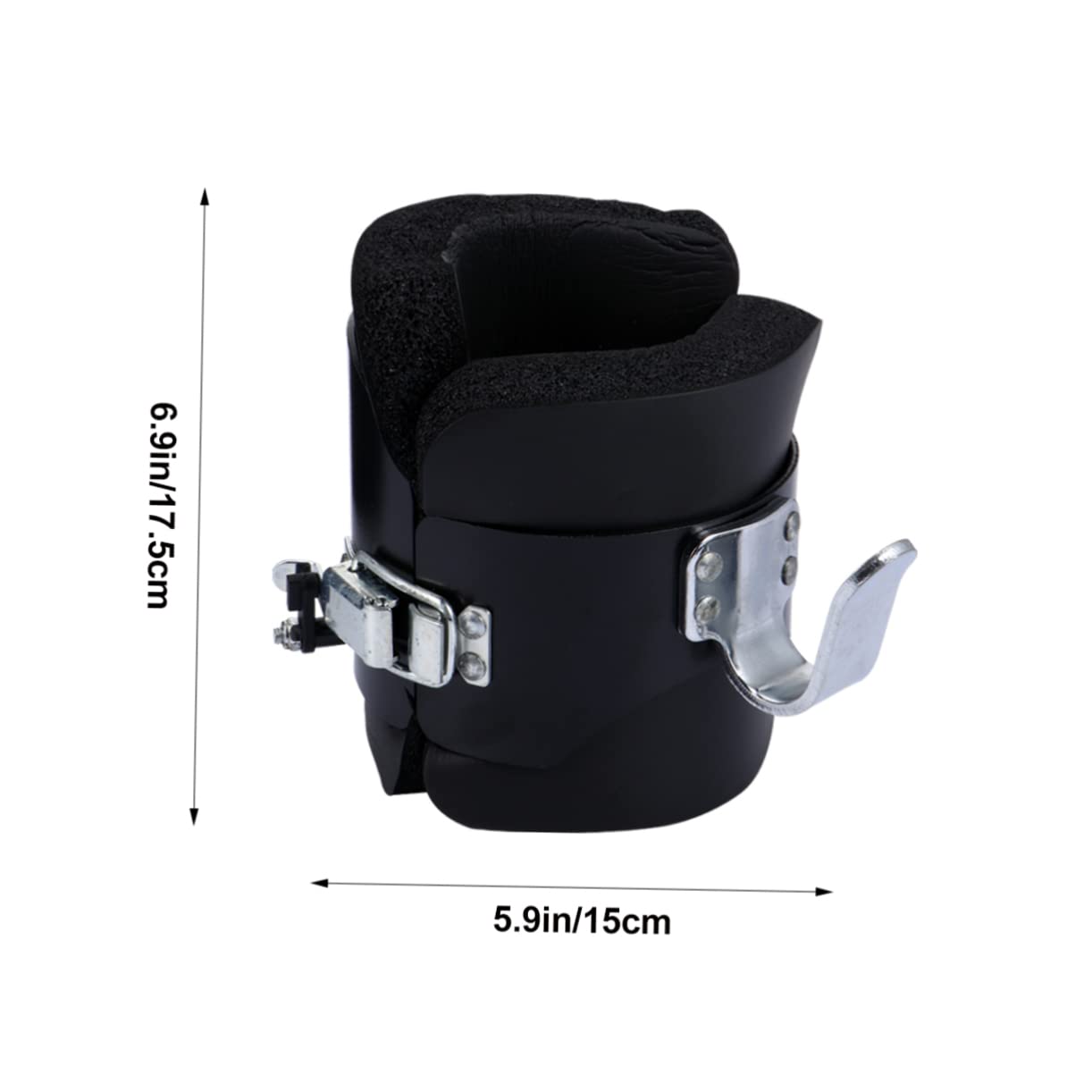 FOMIYES Inversion Therapy Hanging Pull up Boots Comfortable Padding for Gym Use