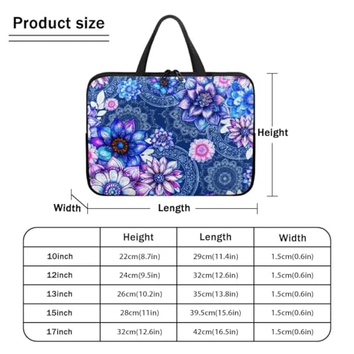 Funda para portátil de 10-17 pulgadas con asa miniatura 7