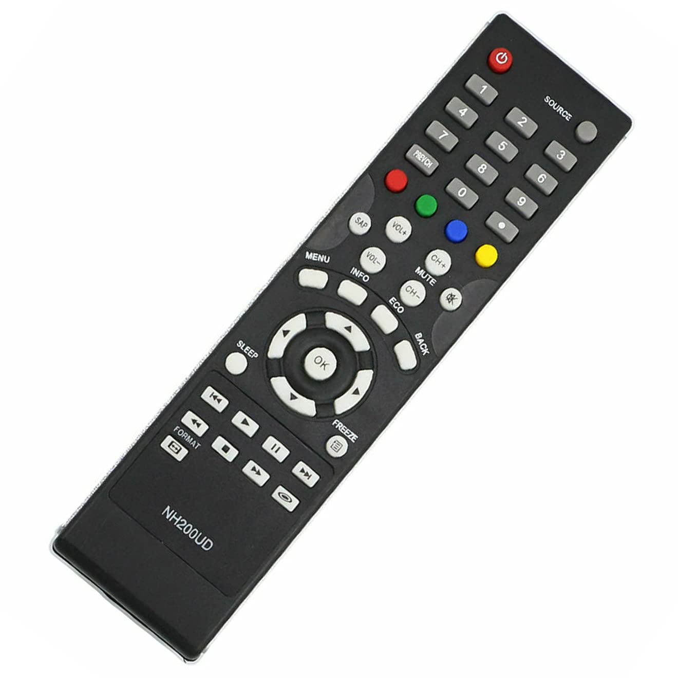 NH200UD交換用リモコン Sylvania Emerson LCD TV LC190SS1 LC220SS1 LC-260SS1 LC260SS1 LC320SS1 LC407SS1 A0171 A0171_N1UH LC260SS2 LC220SS2 NH200UD Remote Control For Sylvania Emerson TV LC190SS1