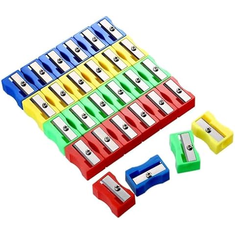50 PCS Non-Toxic Handheld Pencil Sharpeners Cover
