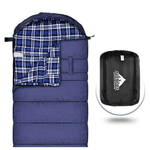 Sac de couchage en flanelle de coton XL pour le camping randonnée, sacs de couchage pour adultes de, les voyages de 3 à 4 saisons