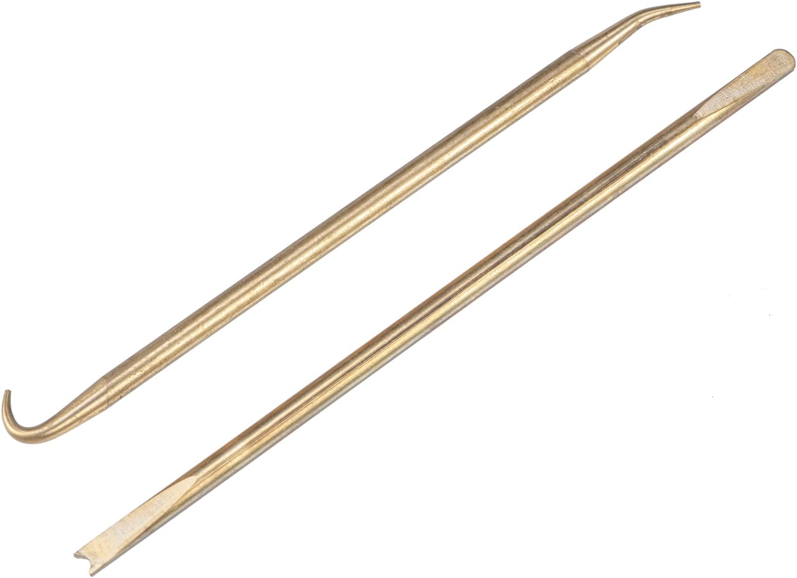 Easily O Ring Tool Set Pick -and Hook, Hand Tools, Useful as Removing Small Fuses, Oil Seal Gaskets, Springs and Wire plugs, Brass Material for Extended Tool Life