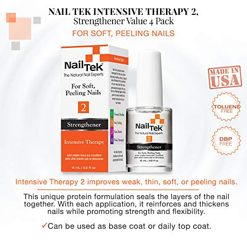 Nail Tek 55807 Intensive Therapy 2, Nail Strengthener thumb #3