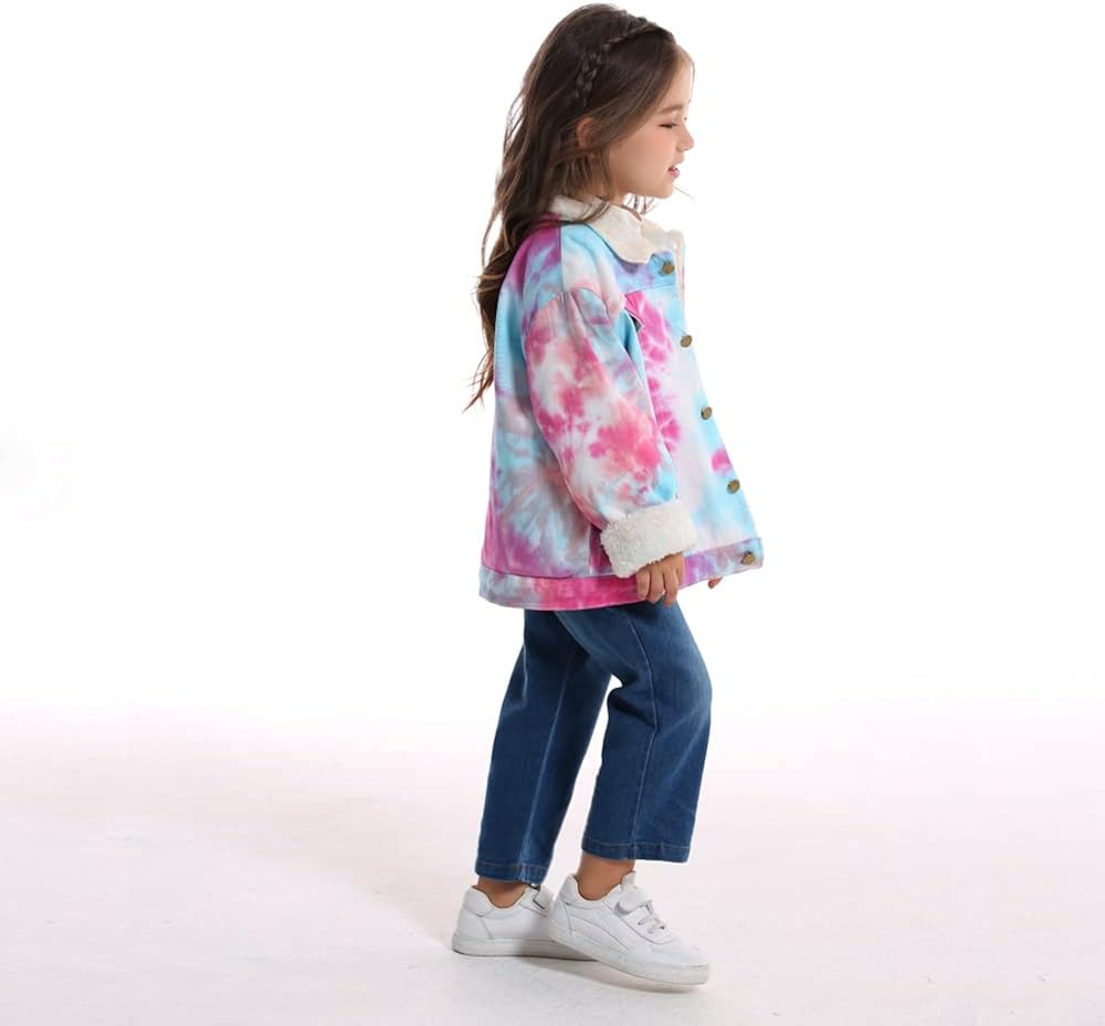 JunNeng Baby Toddler Girl Boy Denim Jacket,Kid Tie Dye Ripped Jean Jacket Coat Outerwear: Clothing, Shoes & Jewelry