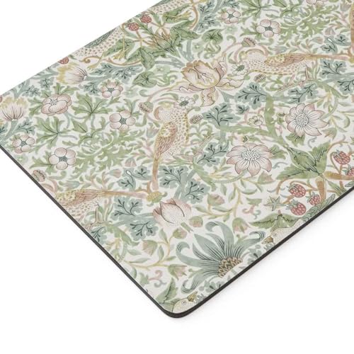 Pimpernel Set of 6 Strawberry Thief Placemats - Floral Cork-Backed Table Mats, Gift Boxed and Designed to Protect Against Heat and Stains, 30.5 x 23cm - Image 4