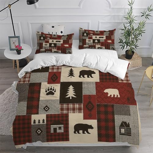 Parure de lit adulte microfibre super king de qualité supérieure - 6