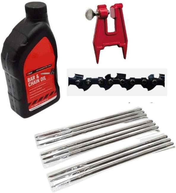 for Proven Part 3-18" Chain 3626-005-0066, 3/8.063" 66DL, 2 Qt Chain Oil, Stump Vis