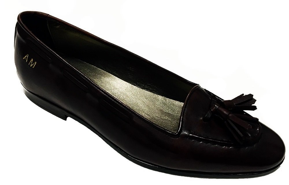 Mocasines de ternero patinado cabeza de moro en talla 38 de hombre 2