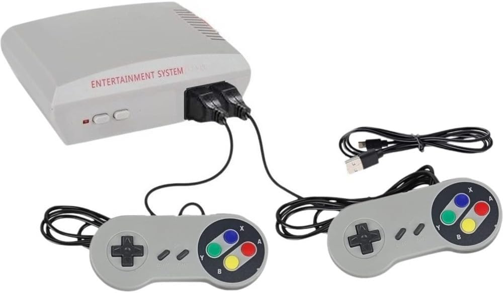 Classic Retro Game Console with 648 Built-in Games & Dual Controllers Plug & Play HDMI Gaming System for TV Ideal Gift for Family and Friends
