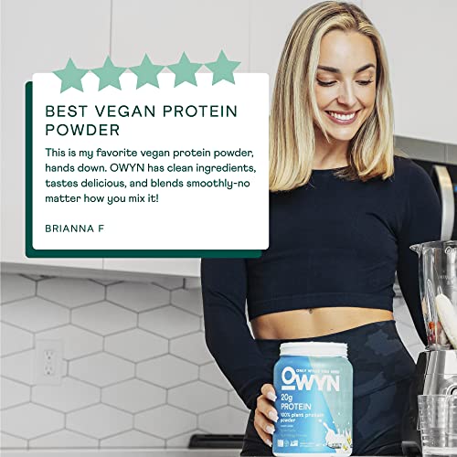 OWYN Only What You Need Plant-Based Protein Powder, Smooth Vanilla, 1.05 lbs - Thumbnail 5