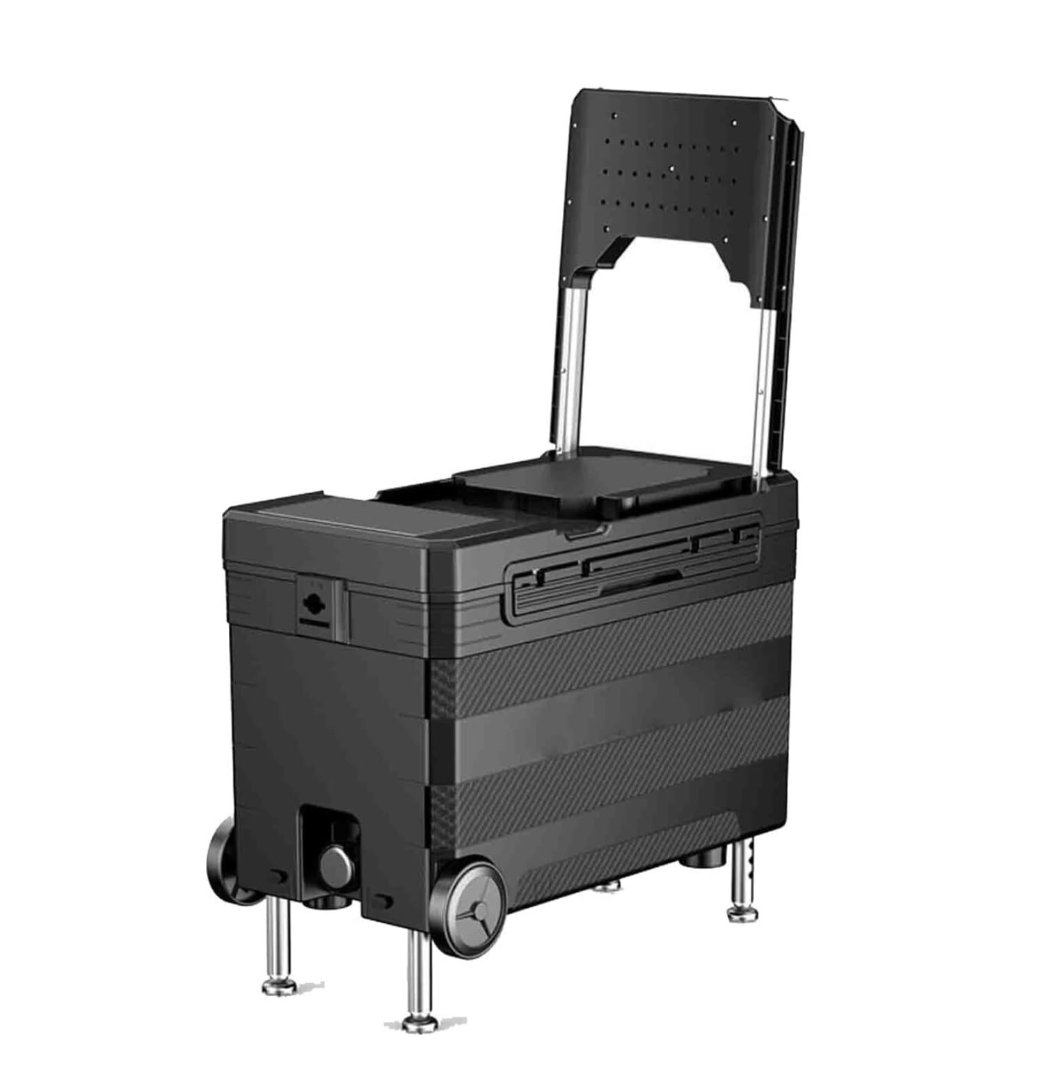 Caja de Aparejos de Pesca, Caja de Aparejos de Pesca, Asiento de Pesca, Caja de Aparejos, Silla de Pesca multifunción, Caja Seca de Pesca con Respaldo y Correa for el Hombro, Caja de Aparejos