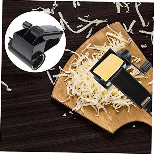 OUNONA rallador giratorio manual para queso negro miniatura 6