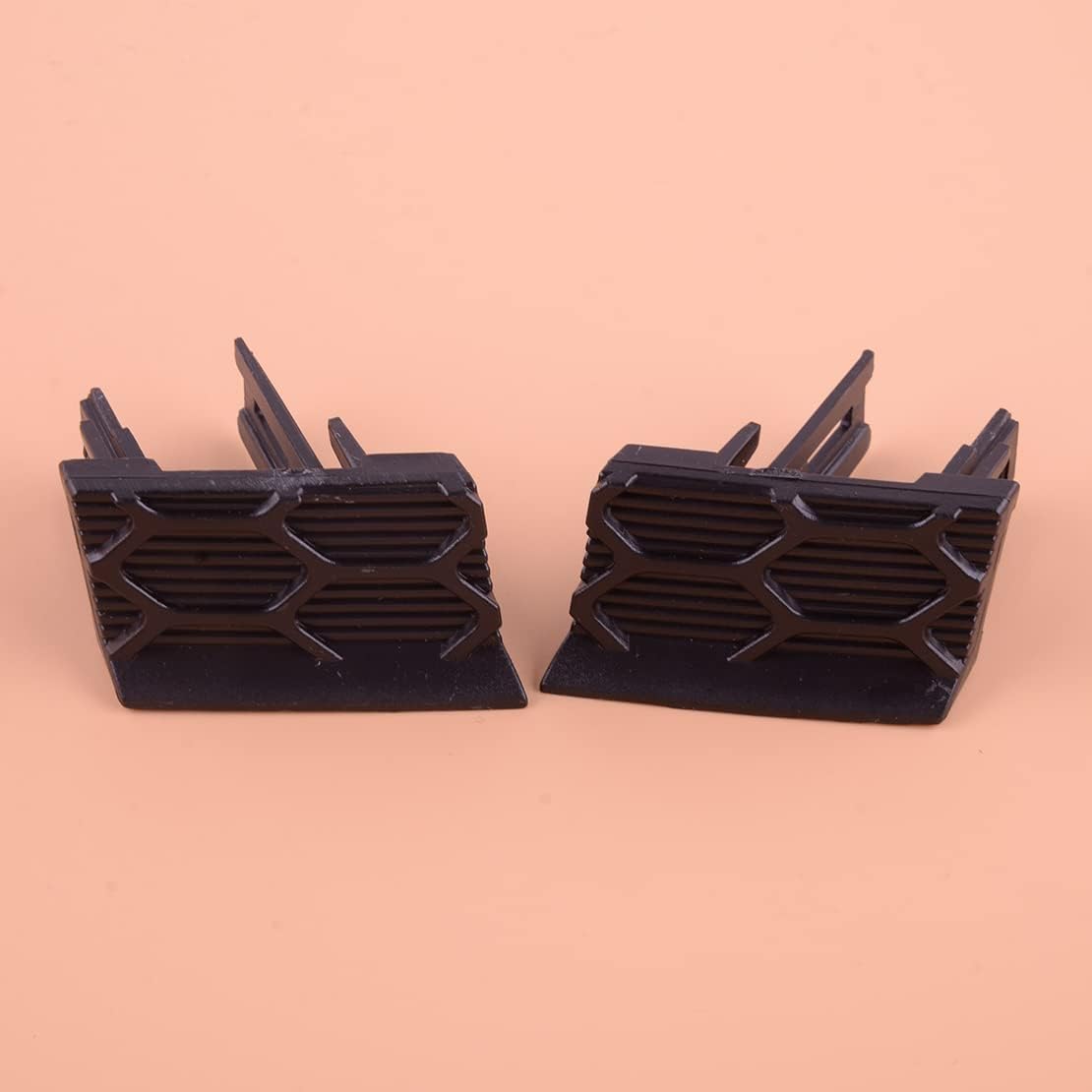 beler 1 Pair Headlight Headlamp Washer Nozzle Bezel Cover Cap 68223017AA 68223016AA Fit for Jeep Grand Cherokee 2014-2017