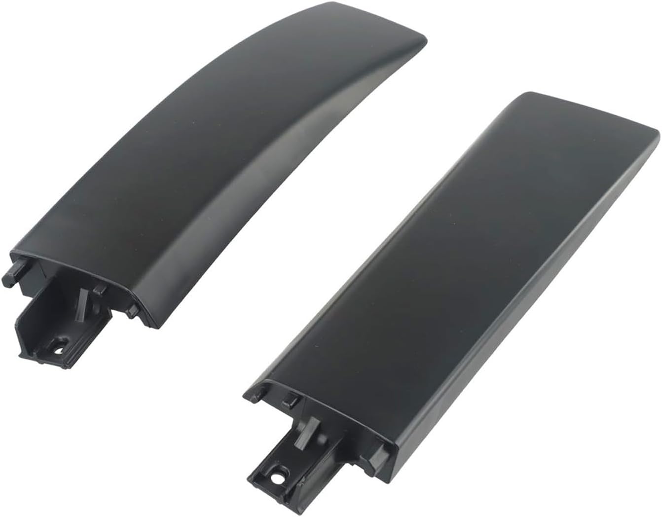Roof Rack Rail Front End Cap Pair Plastic, Black for Grand Vitara 06-15, 2 Pack