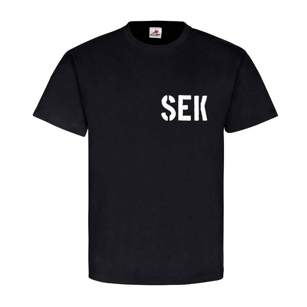 Détecteur de métaux WK t-shirt commando intervention noir #15395 - 4