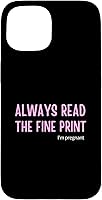 Vista 6 de Always Read The Fine Print's I'm Pregnant Pregnancy Case for iPhone XR