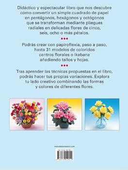 Paperback CREAR Y JUGAR CON PAPIROFLEXIA. FLORES [Spanish] Book