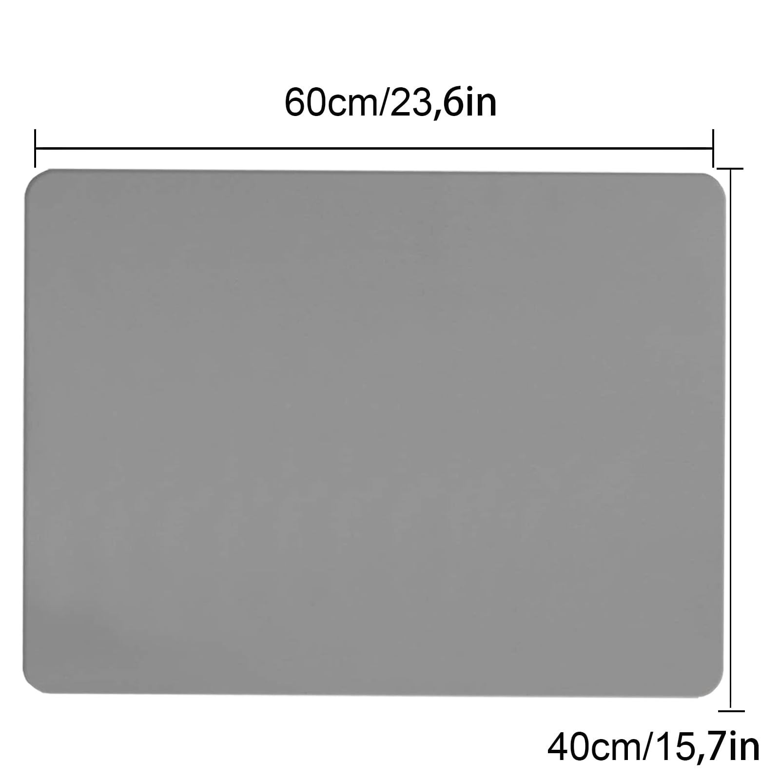 Tapis Silicone FANDAMEI 60x40cm - Antiadhésif Pour Résine, Art, Pâtisserie