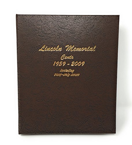 Dansco US Lincoln Memorial Cent Coin Album 1958 – 2009...